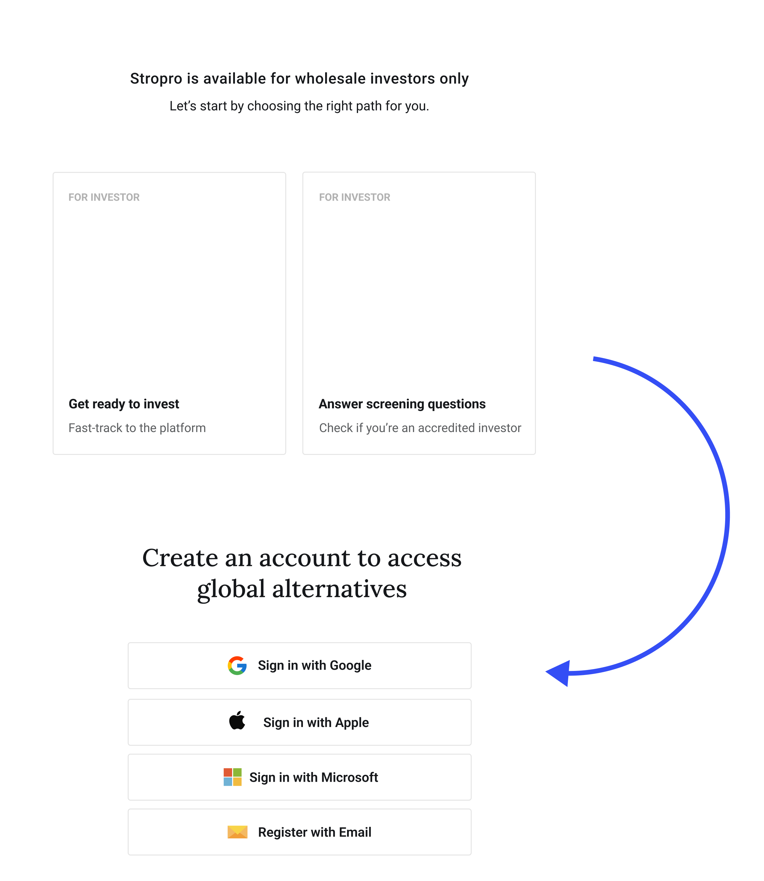 Digital onboarding - web platform experience